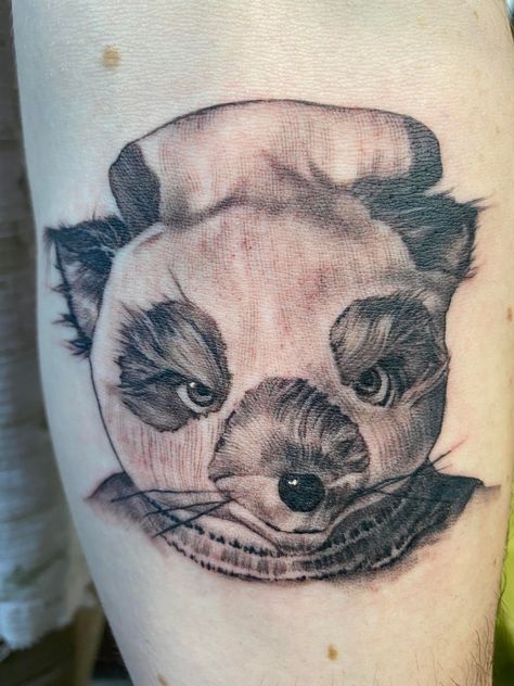 Ash Fantastic Mr Fox Tattoo, Mr Fox Tattoo, Fantastic Mr Fox Tattoo, Trash Pandas, Fantastic Fox, Sick Tattoo, Fantastic Mr Fox, Fox Tattoo, Mr Fox