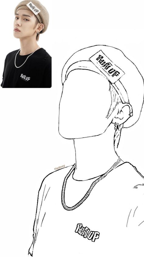 #txt #yeonjun #fyp #lineart #outline #art Txt Lineart, Yeonjun Sketch, Yeonjun Drawing, Draw Ideas, Txt Yeonjun, Sketches Simple, Drawing Templates, Outline Art, Art Drawings Sketches Creative