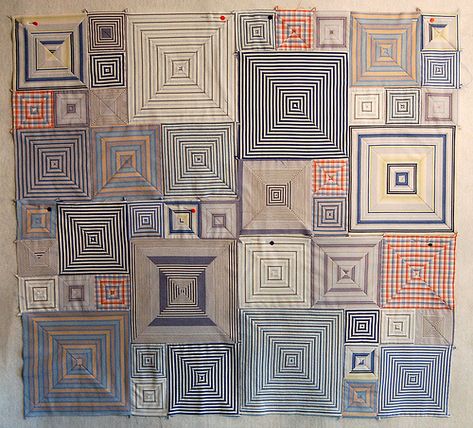 made of old shirts 21 Challenge, Plaid Quilts, Denim Quilts, Patchwork Squares, Recycled Shirts, Quilt Shirt, Beach Quilt, Memory Quilts, Striped Shirts