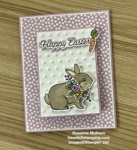 Stampin Up Easter Bunny, Easter Gift Card Holder, Stampin Up Easter Cards, Easter Bunny Cards, Stampin Up Easter, Easter Cards Handmade, Easter Bunny Gifts, Best Gift Cards, Easter Greeting Cards