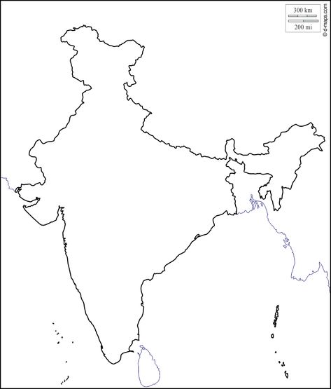 India : free map, free blank map, free outline map, free base map : coasts, limits (white) Asia Map Printable, Map Of India, Map Sketch, South America Map, Map Printable, Physical Map, Geography Map, Asia Map, India Images