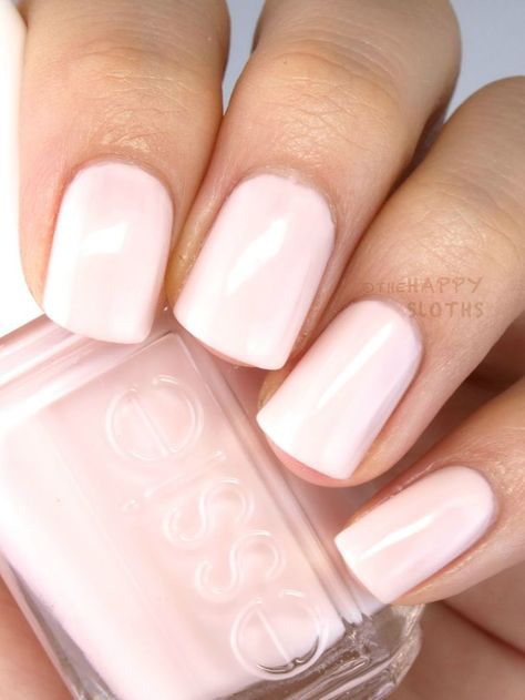 Looking for a classic sheer milky pink nail polish for your wedding day? ‘tying the knotie’ from the essie 2015 bridal collection is sure to be a match made in heaven. Rose Nail Design, Pale Pink Nails, Milky Pink, Light Pink Nails, White Nail Polish, Pink Nail Polish, Pink Nail Designs, Essie Nail Polish, Pink Nail