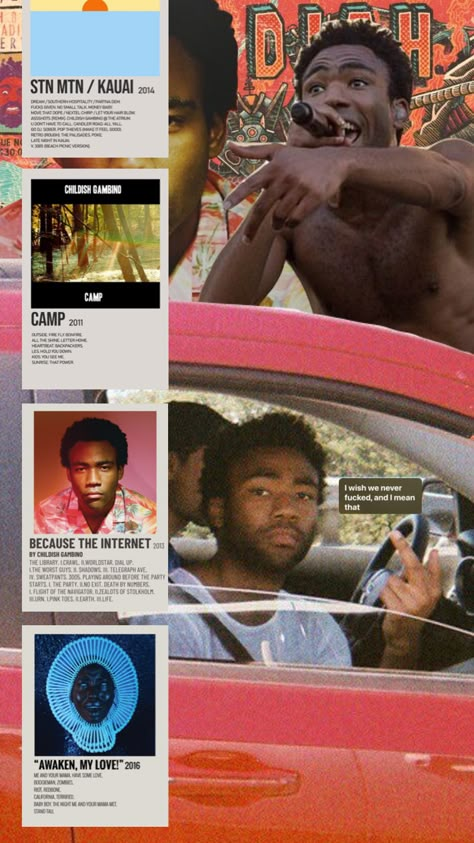 Atlanta Show Wallpaper, Childish Gambino Poster, Just Good Friends, Cool Album Covers, Donald Glover, Childish Gambino, Song Artists, Music Mood, Music Heals