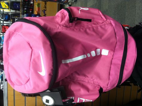 Nike Elite pink Bookbag Bookbag Ideas, Nike Elite Backpack, Pink Bookbag, Elite Backpack, Soccer Backpack, Pink Basketball, Soccer Bag, Basketball Bag, Nike Backpack