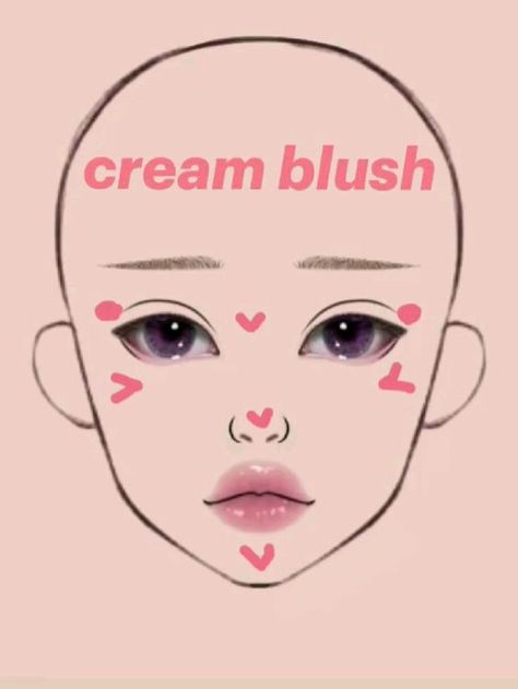 Teknik Makeup, Asian Makeup Tutorials, Nose Makeup, Learn Makeup, Simple Makeup Tips, Subtle Makeup, Doll Eye Makeup, Makeup Face Charts, Beauty Makeup Tutorial