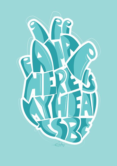 heart typography on Behance Shape Typography, Typography Sketch, Heart Typography, Typography Design Quotes, Communication Design, Typography Letters, Reference Images, Design Quotes, Graphic Design Typography