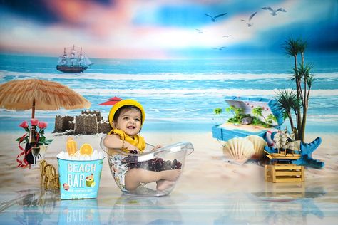 ShivStudio Ahmedabad (@shivstudioonline) • Instagram photos and videos Photoshoot On Beach, Theme Photography, Photoshoot Beach, Summer Ocean, Summer Photoshoot, Sea Theme, On Beach, Beach Theme, Baby Photoshoot