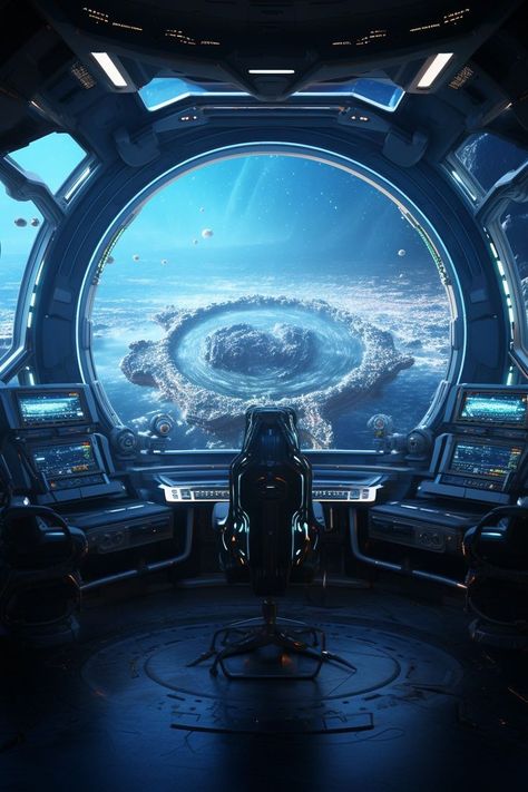 Inside Computer, Scifi Interior, Sci Fi Aesthetic, Zed League Of Legends, Concept Vehicles Sci Fi, Space Ships Concept, Alien Encounters, Spaceship Interior, Science Fiction Artwork