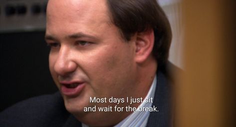 Kevin The Office Quotes, Office Work Captions For Instagram, Office Captions, The Office Quotes Funny, Sitcoms Quotes, Kevin The Office, The Office Quotes, Best Of The Office, Dope Captions For Instagram