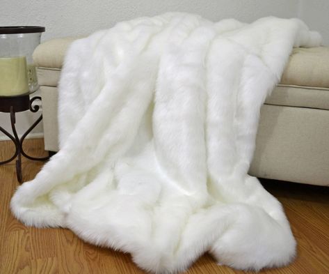 White Fur Blanket, White Faux Fur Throw, Fur Bedding, Bear Blanket, Faux Fur Throw Blanket, Faux Fur Blanket, Fur Throw Blanket, Fur Blanket, Fur Throw