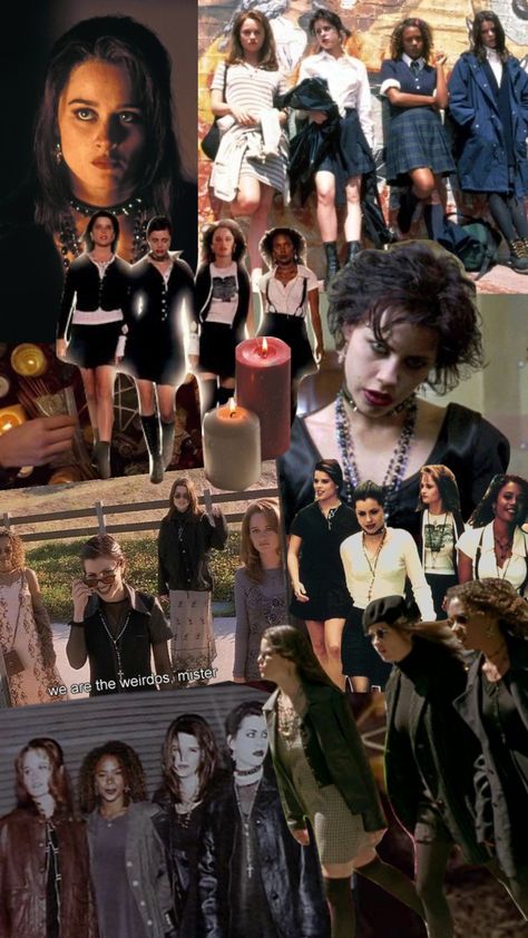 #thecraft #witch #witchy #horror #90s #movie #witchaesthetic 90s Witch Movies, Y2k Witch Aesthetic, 2000s Witch Aesthetic, 90s Witch Outfits, 90s Witch Aesthetic, Goth Movies, Witch Core Outfits, Whimsigoth Wedding, Whimsi Goth