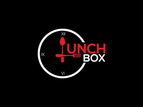 Lunch Box App Winning Logo by Design Fox Lunch Graphic Design, Bento Box Web Design, Lunch Box Logo Design, Sandwich Brand Logo, Catering Branding, Food Delivery App Logo, Food Brand Logos, Lunch Cafe, Catering Logo