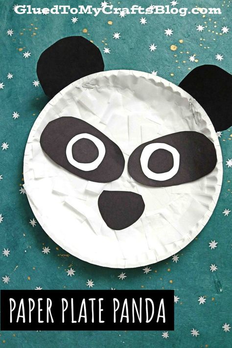 Tried and True Paper Plate Panda - Kid Craft Idea Paper Plate Panda, Panda Crafts For Kids, Please Mr Panda, Panda Crafts, Summer Craft Ideas For Kids, Panda Craft, Crafts To Do With Kids, Picture Book Activities, Summer Craft Ideas