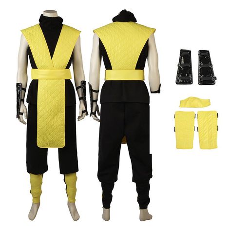 Scorpion Costume, Mortal Kombat Halloween Costume, Mortal Kombat Costumes, Mortal Kombat Cosplay, Mortal Kombat 2, Scorpion Mortal Kombat, Tap Costumes, Mortal Kombat X, Game Costumes