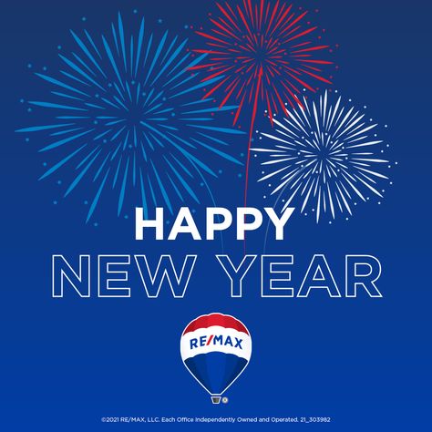 Real Estate New Year Post, Advertisements Ideas, Remax Real Estate, New Year Post, Best Year Yet, A Happy New Year, New Year Wishes, Be The Best, Personal Marketing