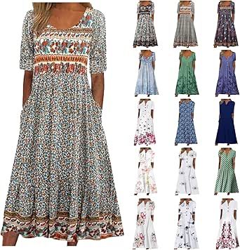 Summer Dresses Floral, Semi Formal Dresses Black, Bohemian Print Dress, White Outfits For Women, Dresses With Pockets, Women Bodycon Dress, Vestido Plus Size, White Long Sleeve Dress, Boho Dresses