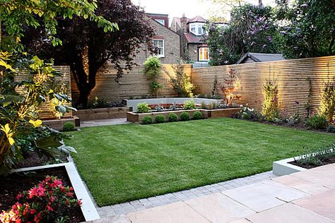 10m x 5m garden Contemporary Garden Design, Back Garden Design, Garden Design Layout, London Garden, Modern Garden Design, Modern Backyard, Contemporary Garden, Backyard Garden Design, Small Garden Design