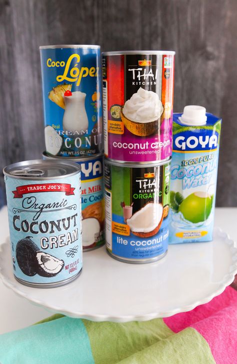 Coconut Milk, Cream, and Water | The Pioneer Woman Coconut Cream Uses, Coconut Cream Recipes, Coconut Mojito, Make Coconut Milk, Coconut Baking, Coconut Margarita, Making Whipped Cream, Coconut Cupcakes, Coconut Milk Recipes