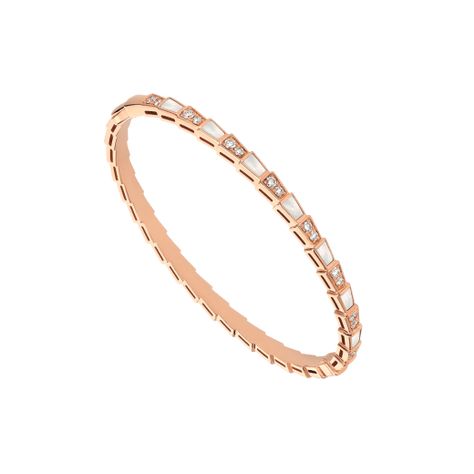 Bulgari Viper Ring, Serpenti Bracelet Bulgari, Bvlgari Serpenti Viper Bracelet, Bvlgari Serpenti Ring White Gold, Rose Gold Bracelet Set, Bulgari Serpenti Viper Necklace, Bvlgari Bracelet, Bvlgari Necklace, Mother Of Pearl Rose