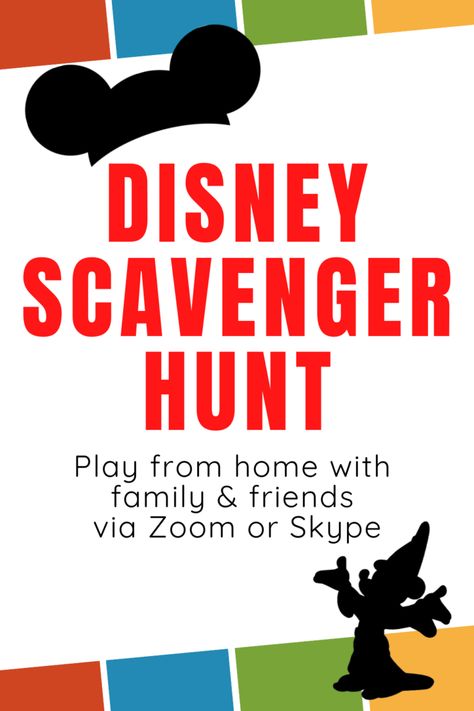 How to have a Disney Scavenger Hunt At Home For Family Game Night On Zoom! Online game to have with friends or family while keeping your social distance but rocking your Disney Side! Scavenger Hunt At Home, Disney Scavenger Hunt, Ice Breakers For Work, Name Games For Kids, Teamwork Games, Work Team Building, Sports Classroom, Fun Team Building Activities, Zoom Online