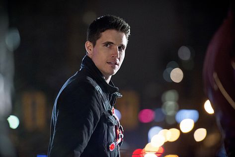 The Flash Season 1 Photos | TVLine Ronnie Raymond, The Flash Season 1, Air Image, Robbie Amell, Superhero Series, The Flash Season, Mary Johnson, Danielle Panabaker, Launch Campaign