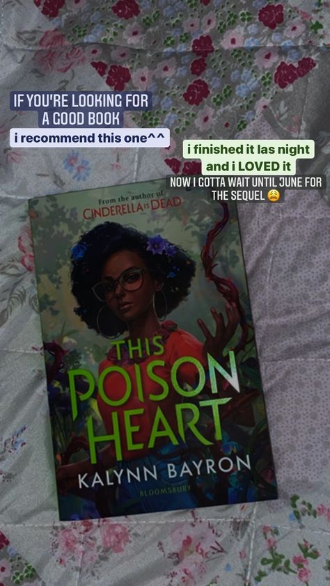 a book review Poison Heart, Book Review, A Book, Good Books, Book Cover, Books