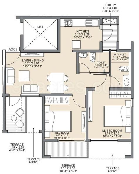 Image Result For Floor Plan 19C Square House Floor Plans, South Facing House Plan, West Facing House Plan, Bed Top View, Small Apartment Building Design, Residential Plan, Apartment Building Design, Residential Building Plan, Small Apartment Plans