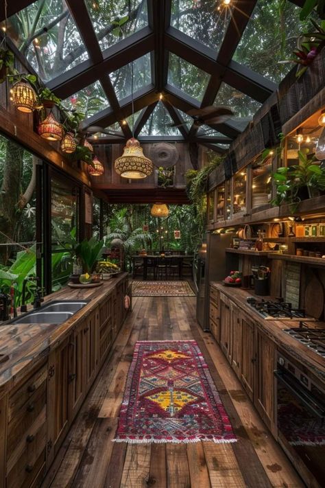 Nature Kitchen, Earthy Home, Bg Design, Fantasy House, Beautiful Kitchen, Dream House Interior, Home Design Decor, Dream Decor, Dream Rooms