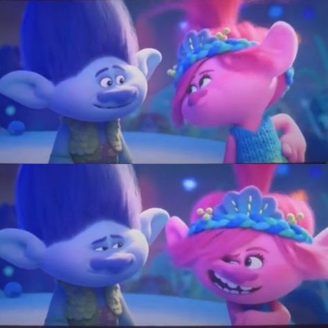 Trolls Broppy, Rainbow Poppy, Trolls Dreamworks, Trolls Band Together, Branch Trolls, Trolls Poppy, Poppy And Branch, Trolls Movie, Dreamworks Trolls