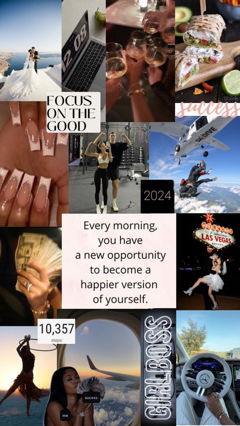 Gym girl, morning person, fitness, money, girl boss , success Board Collage, Collage Girl, Vision Board Collage, Money Girl, 2024 Vision Board, Gym Girl, Morning Person, 2024 Vision, Vision Board