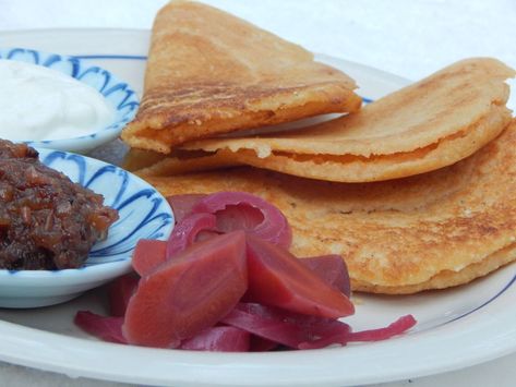 Lessons learned in my dosa-making adventures led to this fermented Indian-inspired recipe ideal for beginners living in cold climates. Learn to ferment grains and beans and make Red Lentil and Basm… Dry Measuring Cups, Fermented Pickles, Pastry Brushes, Indian Inspired, Red Lentil, Basmati Rice, Fermenting, Non Stick Pan, Lessons Learned