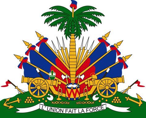 File:Coat of arms of Haiti.svg - Wikipedia Flag Day Facts, Coat Of Arms Tattoo, Haitian Revolution, Dibujos Toy Story, Haiti Flag, Haitian Flag, Haitian Art, Symbols Of Freedom, Billie Holiday