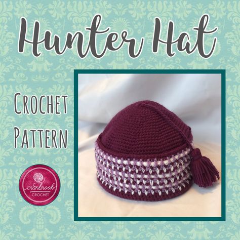 Inuit Clothing, Boho Hats, Dog Sweater Crochet Pattern, Hat Crochet Pattern, Yarn Hats, Hunting Hat, Boho Hat, Hat Patterns, Variegated Yarn