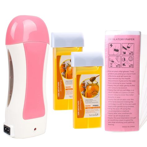 Wax Machine Hair, Waxing Kits Hair Removal At Home, Waxing Machine, Natural Hair Removal Remedies, Wax Roller, Wax Machine, Skin Roller, Hair Removal Wax, Wax Kit