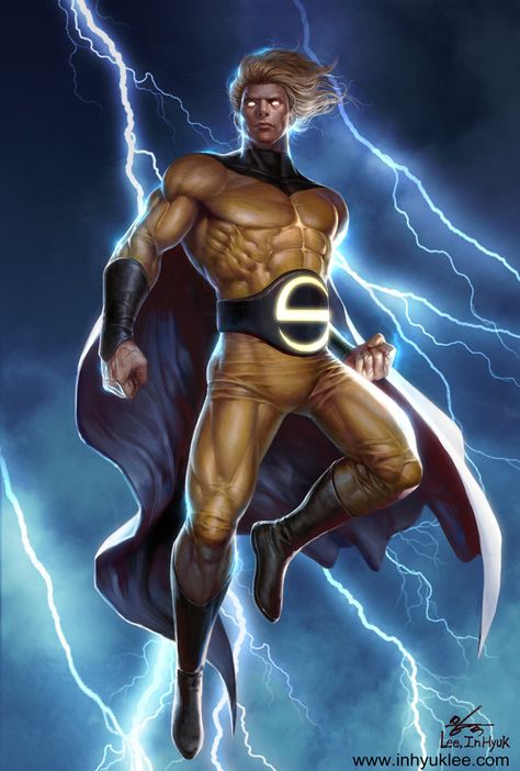 Sentry, InHyuk Lee on ArtStation at https://www.artstation.com/artwork/XbR9l Marvel Sentry, Sentry Marvel, Inhyuk Lee, Univers Marvel, Bd Comics, Marvel Vs Dc, Marvel Comic Character, Marvel Comics Art, Comics Art