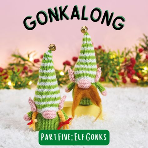 Christmas Jello Shots, Summer Gnomes, Craft Box Subscription, Elf Toy, Unicorn Cushion, Garden Gnomes, Knitting Patterns Toys, Free Knitting Patterns, Holiday Crochet