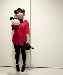 Cute Pucca Cosplay Pucca Costume, Pucca Cosplay, Cute Couple Halloween Costumes, Costume Collection, Trending Fashion Outfits, Couple Halloween, Cosplay Dress, Couple Halloween Costumes, Cosplay Outfits