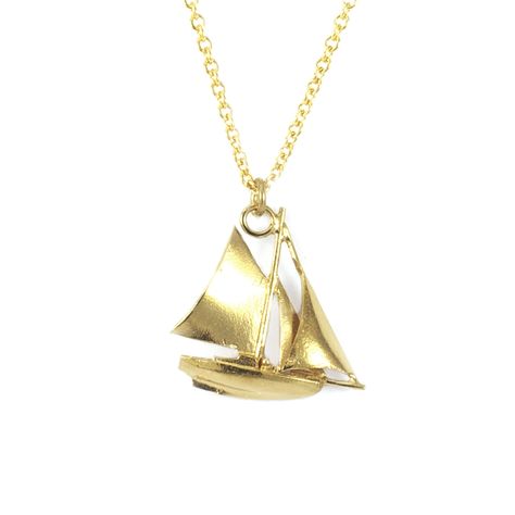 Alex monroe, scaled down life size model of his own sailing boat- so lovely Nautical Necklace, Crown Earrings, Special Necklace, Sailing Boat, Nautical Wedding, Blue Pearl, Antique Jewellery, Birdy, Jewelry Art