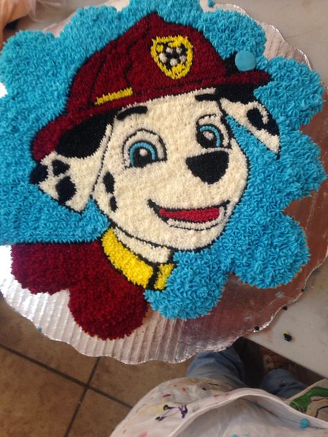 Pastel de cups!! Marsahall paw patrol Paw Patrol Pull Apart Cake, Cupcake Cake Paw Patrol, Cupcakes Paw Patrol, Cake Paw Patrol, Paw Patrol Birthday Party Cake, Pastel Bob, Pull Apart Cupcake, Pull Apart Cupcake Cake, Paw Patrol Birthday Cake