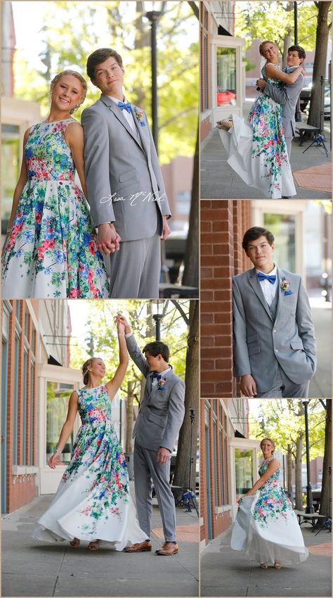 Prom Photography Poses, Prom Pictures Couples, Prom Picture Poses, Homecoming Pictures, E Flowers, Prom Photoshoot, Prom Photography, After Prom, Prom Couples