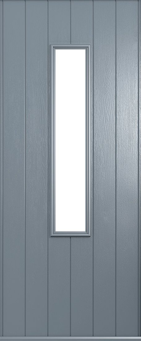 Wooden Entrance Door, Solidor Door, Wooden Entrance, Grey Front Doors, Wooden Door Entrance, Composite Doors, Modern Properties, Grey Doors, French Grey