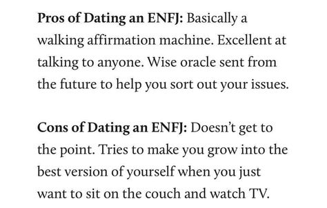 Pros & Cons of dating or being married to an ENFJ Enfj Flirting, Pros And Cons Of Dating Me, Enfj Personality Funny, Enfj Women, Enfj Quotes, Enfj Protagonist, Enfj Personality, Enfj T, Enneagram 2