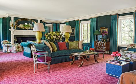 These rooms were the original social network. Chartreuse And Blue, Narrow Sofa Table, Turquoise Walls, Victorian Parlor, Yellow Room, Occasional Seating, Contemporary Room, Grand Homes, New York Apartment