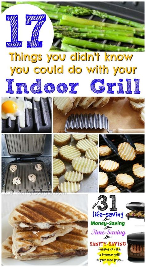 17 Things You Didn't Know You Could Do With Your Foreman Grill Electric Indoor Grill Recipes, Indoor Smokeless Grill Recipes, Ninja Indoor Grill Recipes, Indoor Griddle Recipes, Trager Grill, George Foreman Recipes, Indoor Grill Recipes, Fall Grilling, Shrimp Grilled