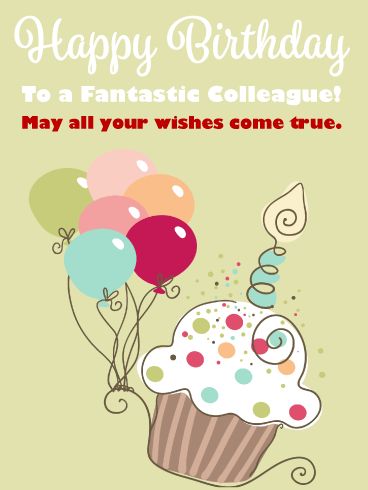 Happy Birthday Colleague, 17th Birthday Wishes, Fancy Birthday Cakes, Laughter Friends, Cupcake Images, Cute Cupcake, Birthday Reminder, Happy Birthday Friend, Birthday Wallpaper