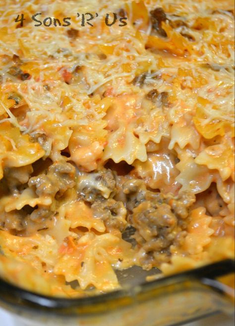 Casserole Dinners, Ground Sausage Recipes, Filling Dinner, Ground Sausage, Pasta Casserole, Pasta Sauces, Easy Casserole Recipes, Easy Dishes, Easy Casserole