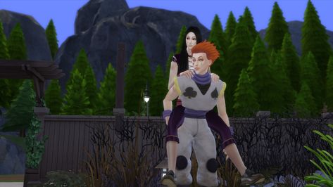 Sims 4:) Hisoka X Illumi, Hunter X Hunter, Sims 4