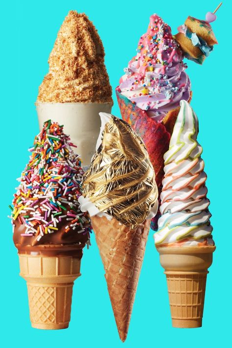 Best Soft Serve | 2018 Toronto Life Soft Serve Ice Cream Recipes, Fried Ice Cream Recipe, Cone Head, Cream Packaging, Cream Dip, Ice Lollies, Ice Cream Packaging, Ice House, Healthy Food Habits