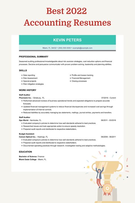 Resume Models, Accountant Resume, Accounting Career, Accounting Basics, Chronological Resume, Job Description Template, Accounting Jobs, Functional Resume, Editable Resume