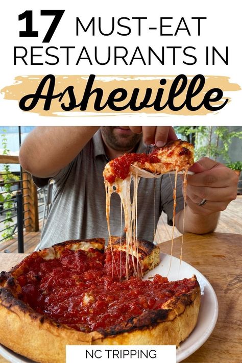 These are best restaurants in Asheville, NC! Find out where to eat in Asheville by reading this guide written by NC locals. We'll tell you the best foodie spots in Asheville! North Carolina travel | NC | USA #wheretoeat #Asheville Asheville North Carolina Restaurants, Asheville Nc Places To Eat, Ashville Nc Restaurants, Restaurants In Asheville Nc, Asheville Restaurants Best, Best Restaurants In Asheville Nc, Asheville Nc Restaurants, Asheville Nc Things To Do In, Asheville Nc Outfits